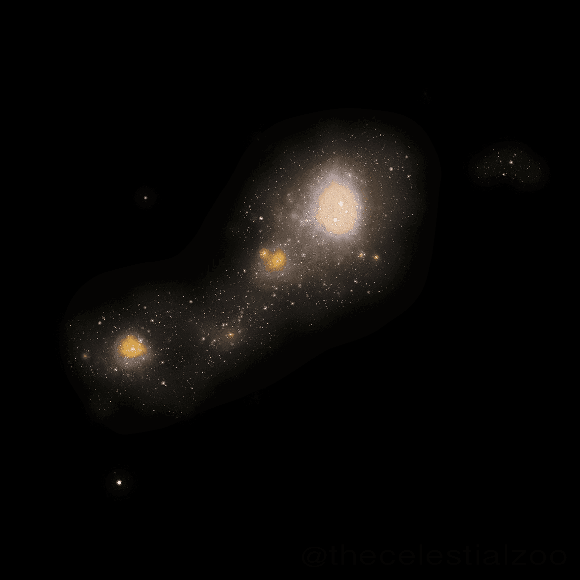Map of the Shapley supercluster